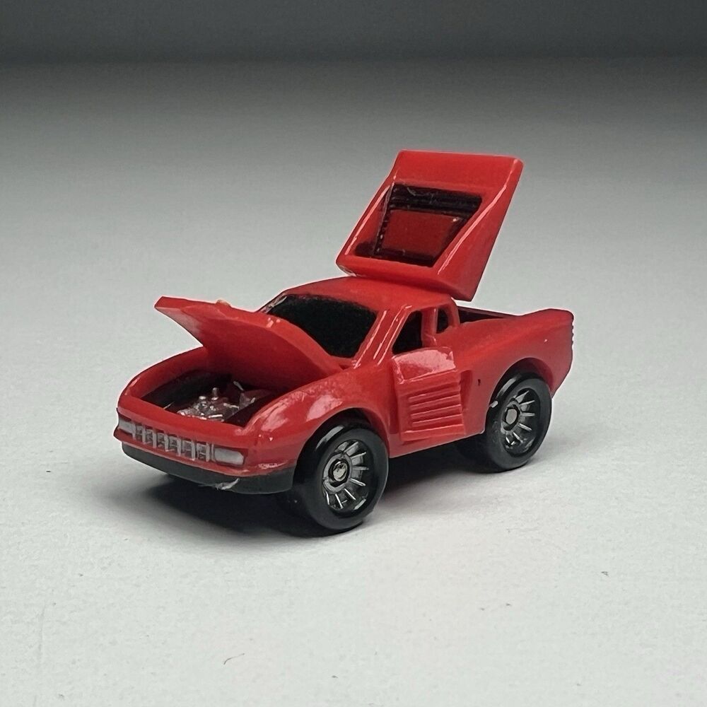 Vintage Galoob Micro Machines Deluxe Red Ferrari Testarossa 1988